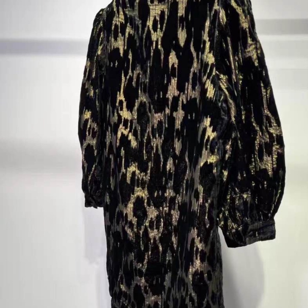 NWT Tuckernuck metallic velvet burnout Samantha dress small & Medium - Picture 6 of 10